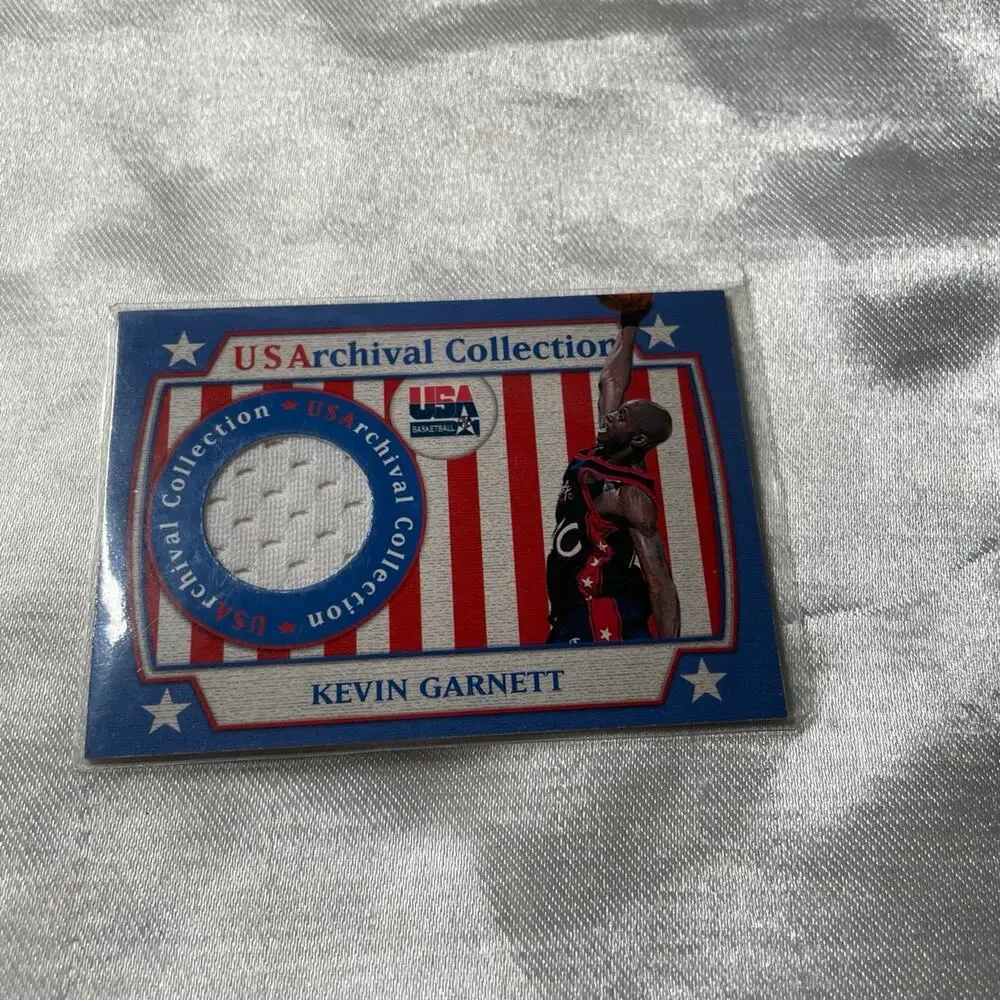 2000 topps USA archival collection Kevin Garnett jersey sports card